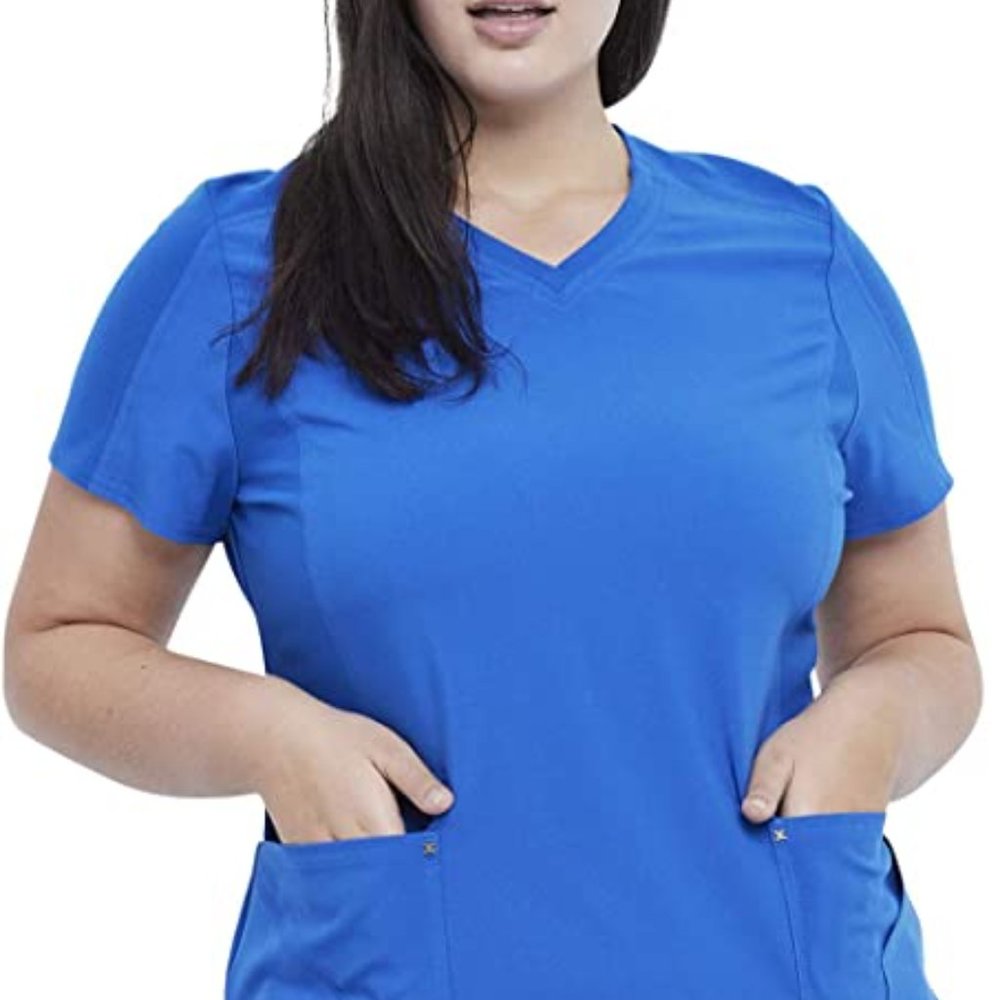 Cherokee iFlex Women Scrubs Top V-Neck XL